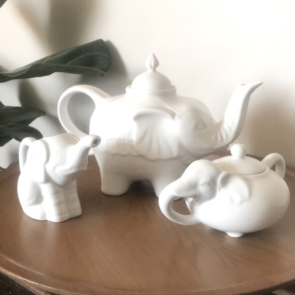 Vintage Other - Cordon bleu & Abbot China elephant teapot set